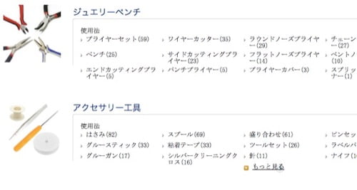 パンダホールの工具